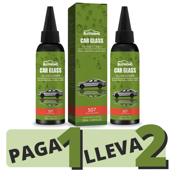 Limpiador de Vidrios CAR GLASS [PAGA 1 LLEVA 2] 🕛 Últimas horas de promoción 🕛