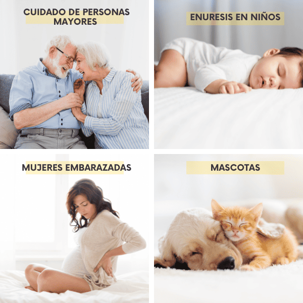 Protector Colchón Acolchado Impermeable + 2 Protetores de Almohada de REGALO 🎁