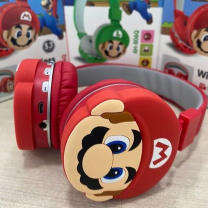 Diadema de Mario Bros con Auriculares Inalámbricos y Manos Libres