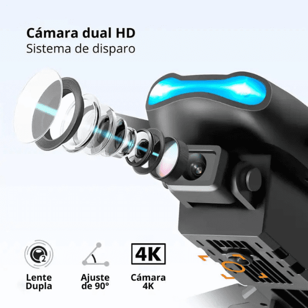 Dron 4K Pro Max Dual Cámara  🕛 Últimas Horas de Promoción 🕛