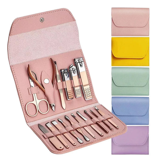 Set Manicure Pedicure Kit Profesional 16