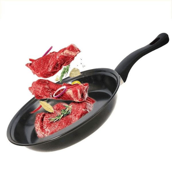 Set de 13 Piezas de Cocina | 3 Ollas Antiadherentes + 1 Sarten Antiadherente + Utensilios 🔥 Oferta Black November 🔥