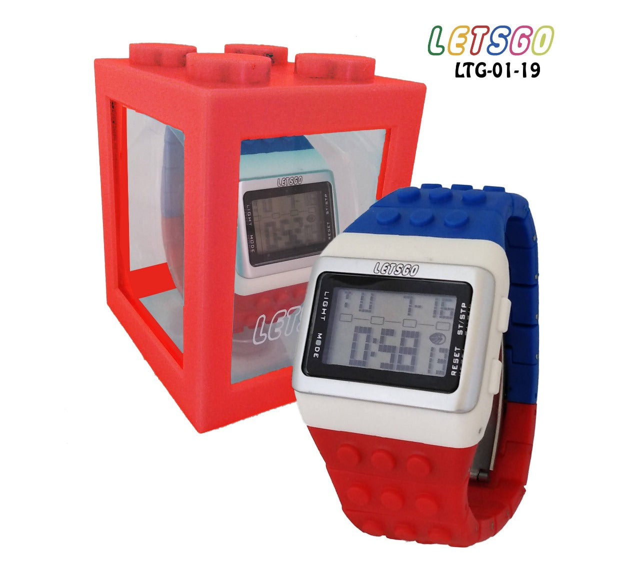 Reloj tipo lego on sale