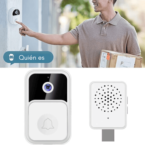 Timbre de Puerta Inteligente Con Cámara Wifi 🚨 Últimas Unidades 🚨