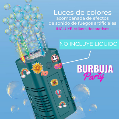 Volcán de Burbuja Party