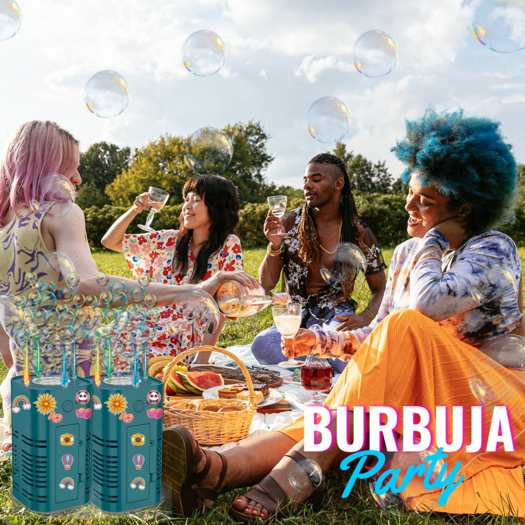 Volcán de Burbuja Party