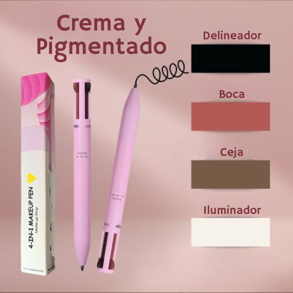 Lápiz de Maquillaje Mágico 4 en 1