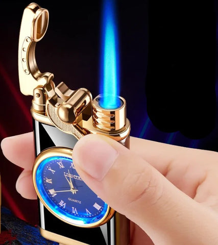 Encendedor y Reloj Recargable Elegant Lighter