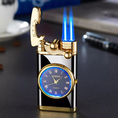 Encendedor y Reloj Recargable Elegant Lighter