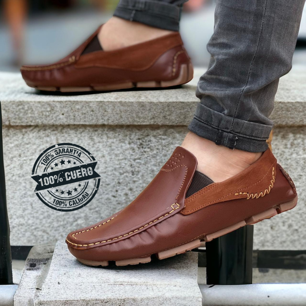 Mocasin Casual 100% Cuero [Edición Limitada]