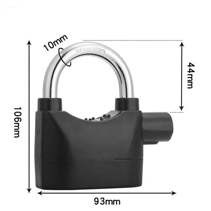 Candado Antirrobo con Alarma Sonora