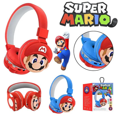 Diadema de Mario Bros con Auriculares Inalámbricos y Manos Libres