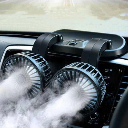 Ventilador Automotriz Doble con Ajuste