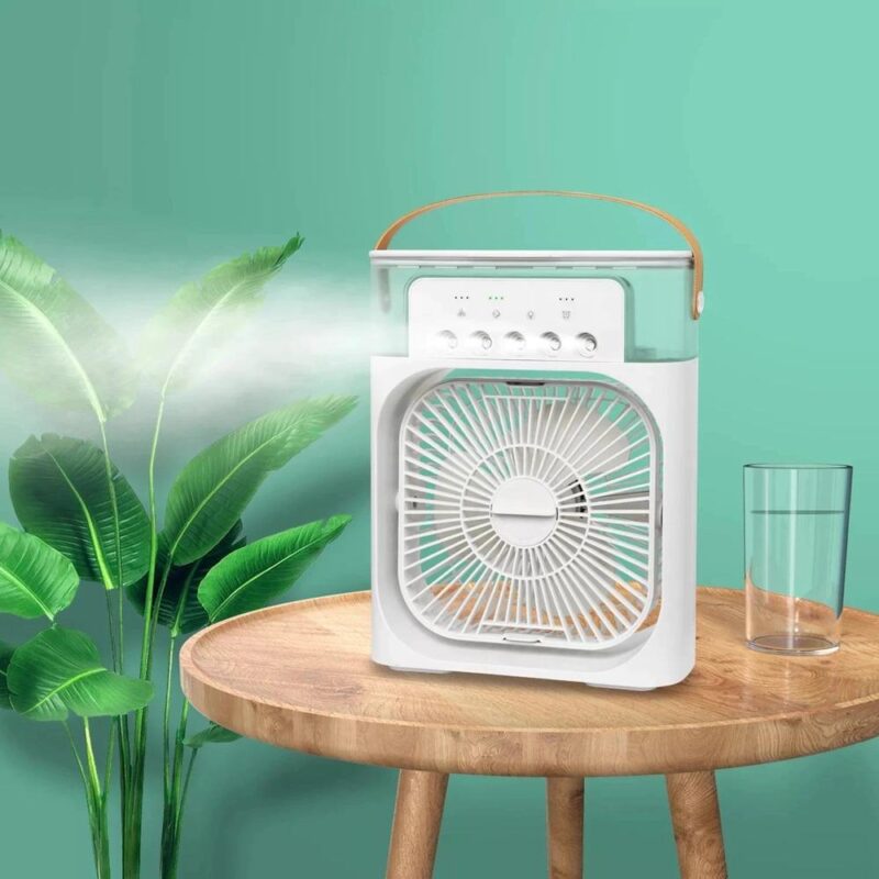 Mini Aire Acondicionado, Climatizador, Humidificador y Ventilador