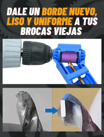 Afilador de Brocas Portátil