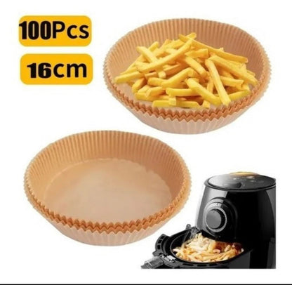 Canastilla Papel Antiadherente Air Fryer (100 unidades)